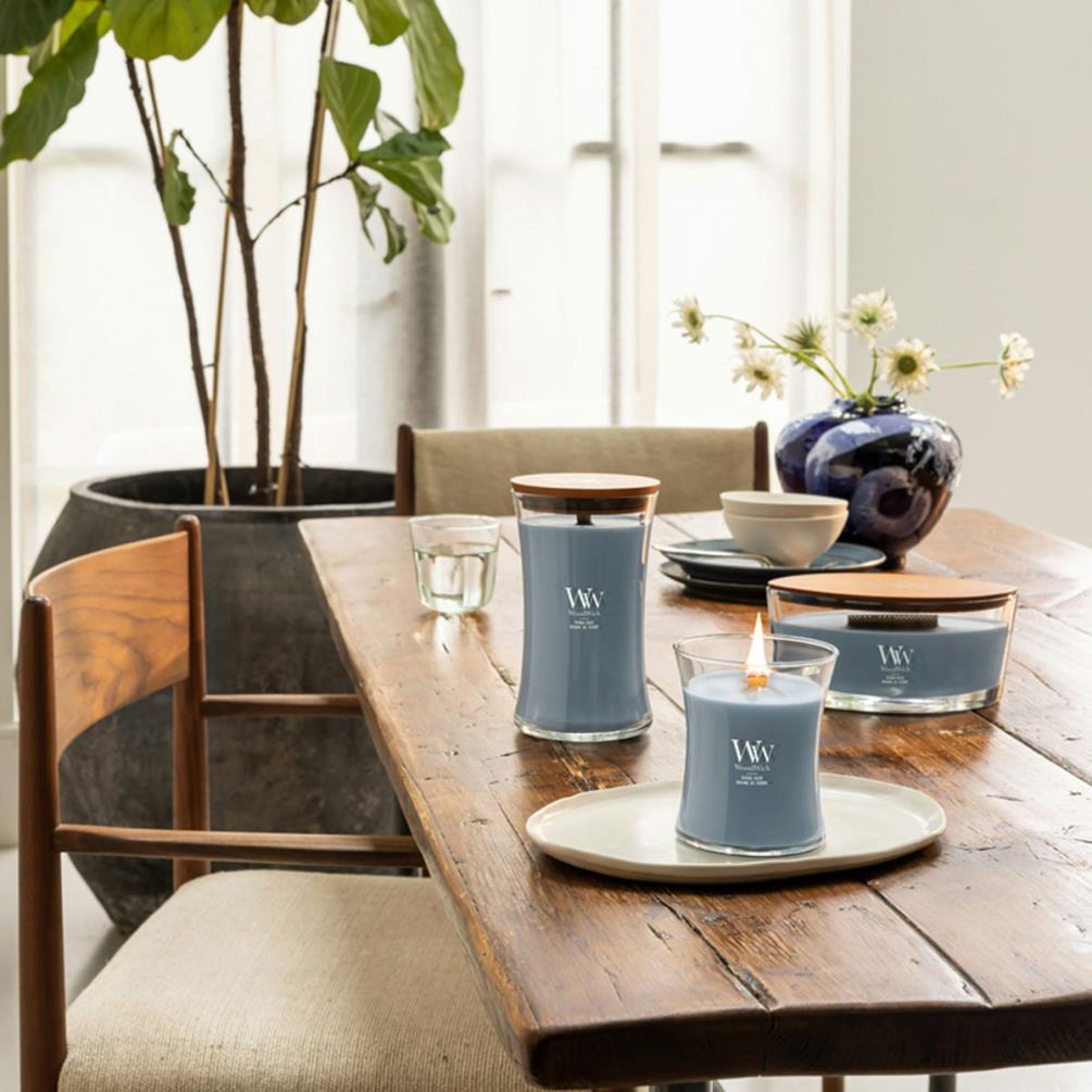 WoodWick Terra Haze Medium Hourglass Candle Extra Image 3